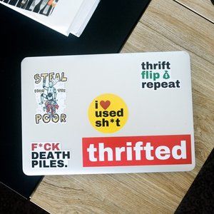 Reseller Thrifting Sticker Bomb Pack - MADE IN USA